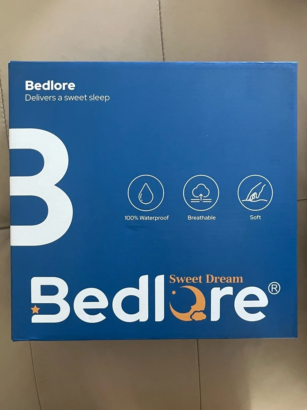 BEDLORE Waterproof Mattress Protector, Full Size Mattress Pad (White) NEW
